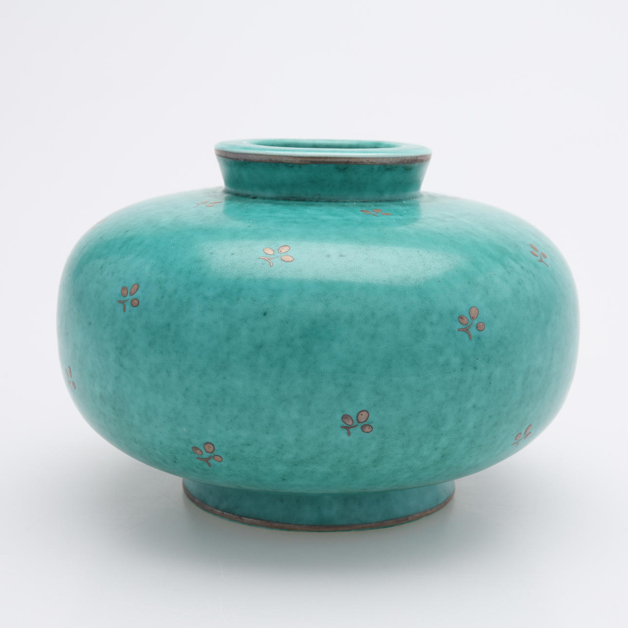 WILHELM KÅGE. VASE, “ARGENTA”, GUSTAVSBERG.