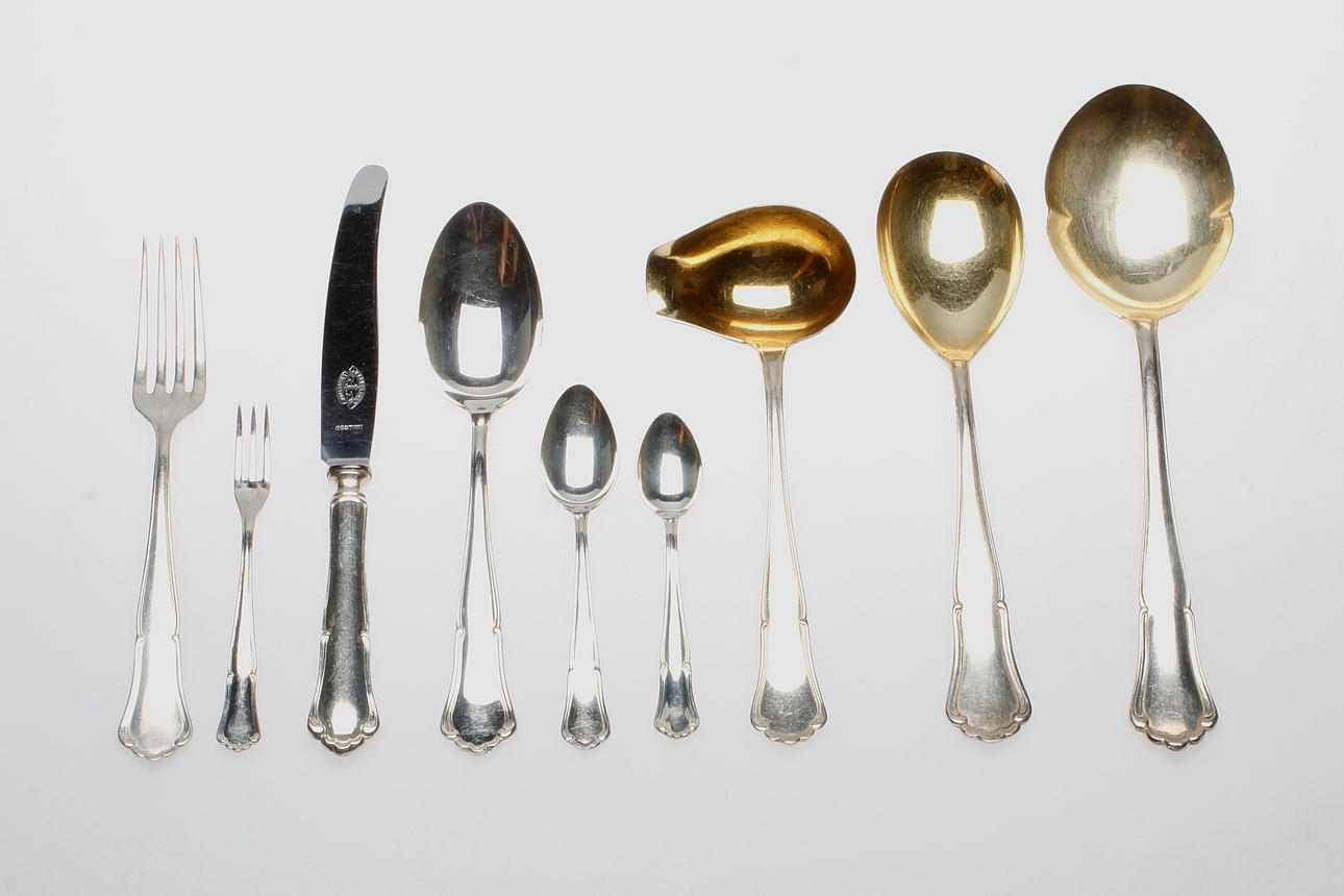 BESTICK, nysilver, "Saga".