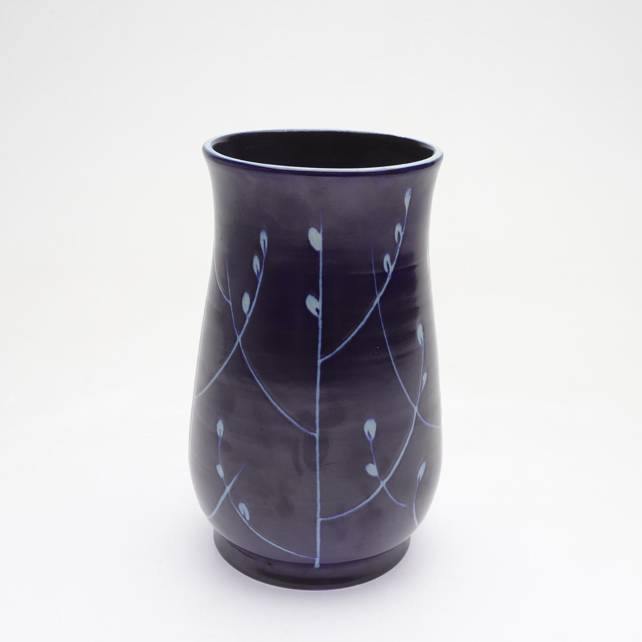 Vase, glazed ceramic, Bo Fajans, Gefle.