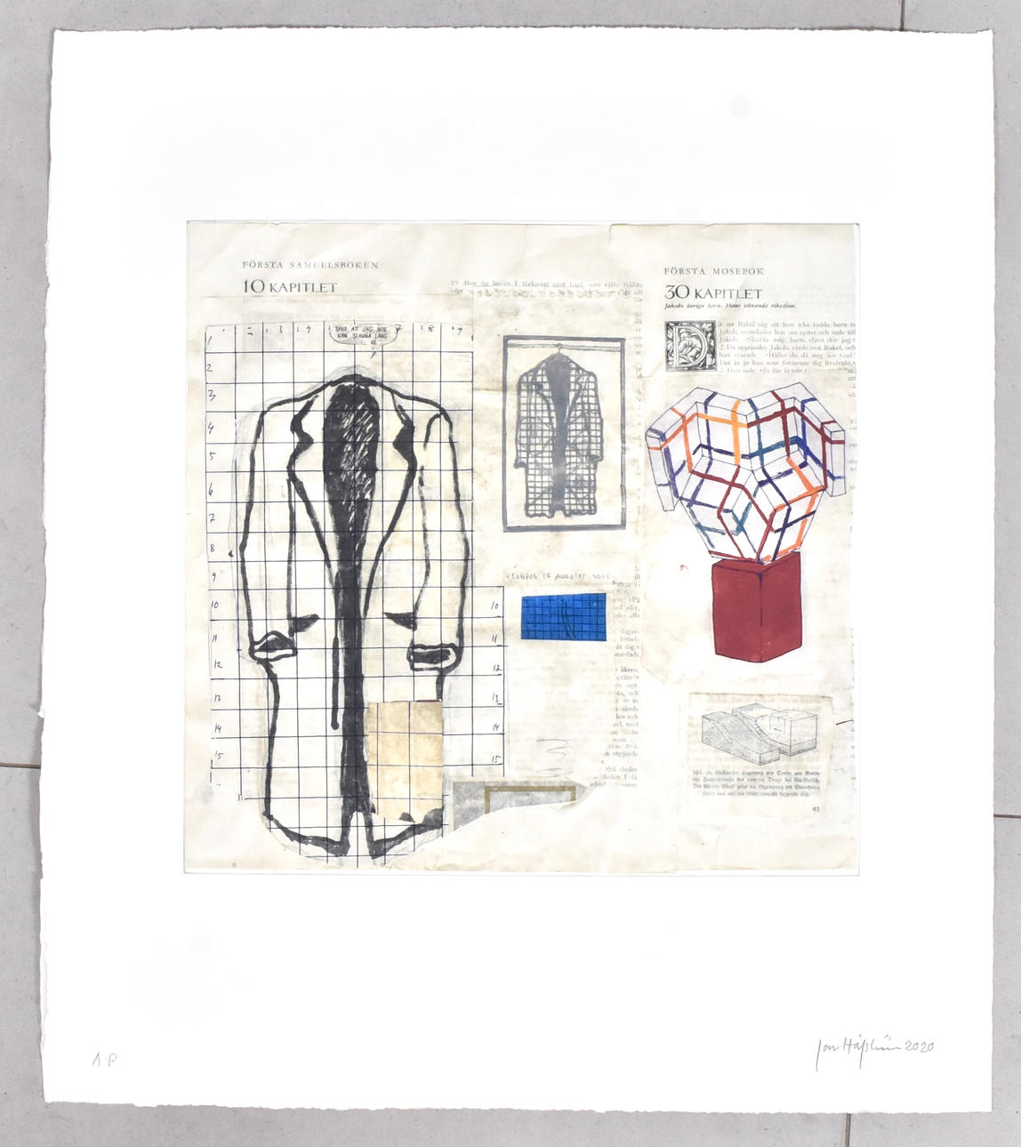 JAN HÅFSTRÖM. Etching.