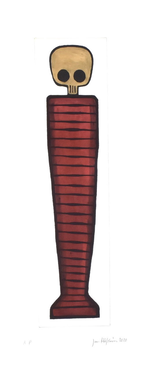 JAN HÅFSTRÖM. Etching.