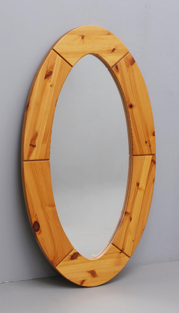 A glass master glass mirror from Markaryd, 1970's.