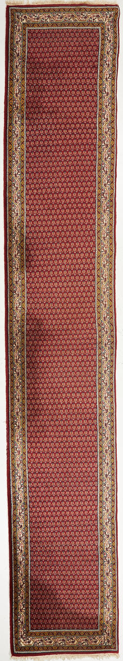 ORIENT CARPET. Serabend, gallery model, Persian, approx. 447x82 cm.