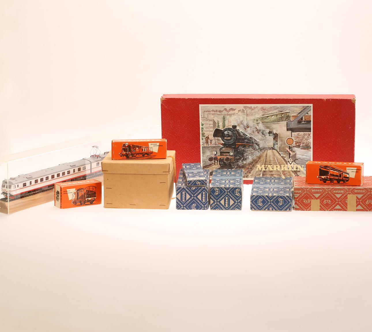 MODELTOG MÄRKLIN, togsæt, 20. århundrede.