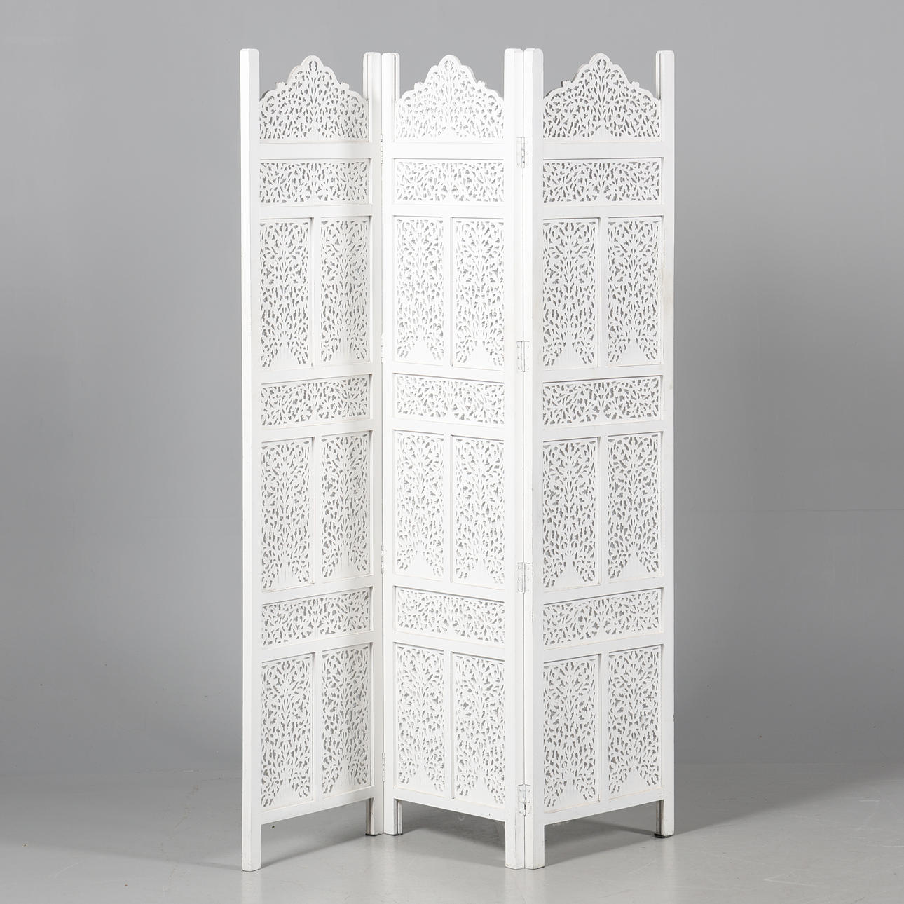 FOLDING WALL, three sections.