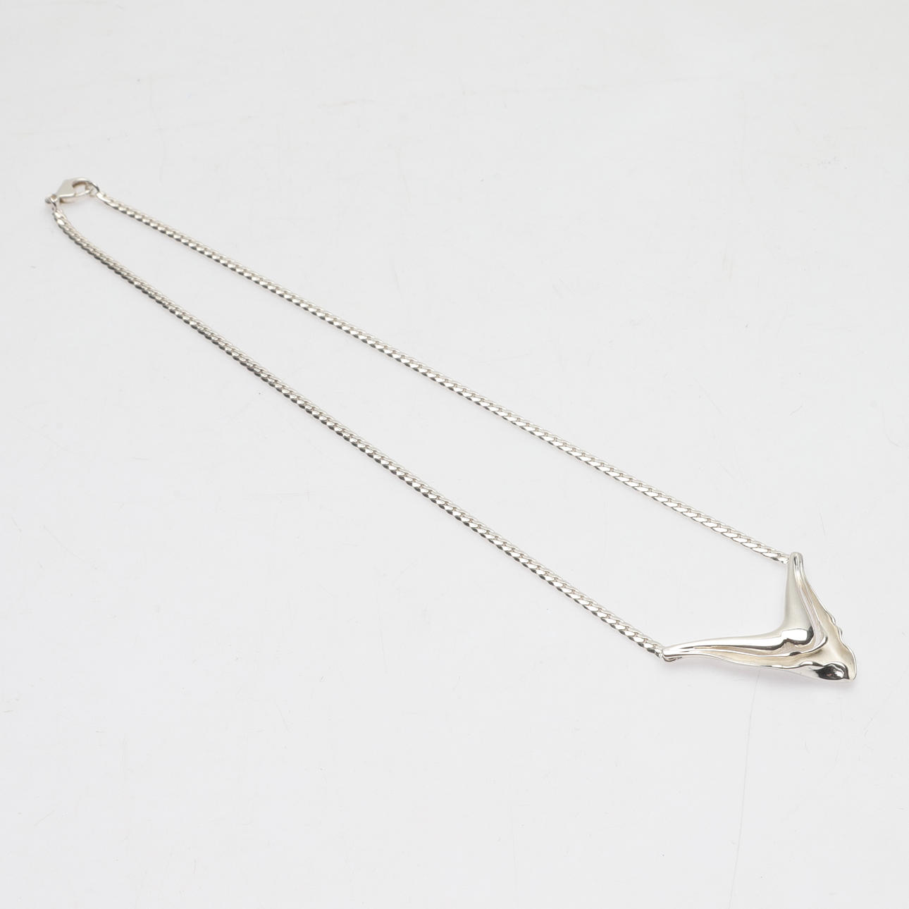 A necklace, silver, 19th/21st century.