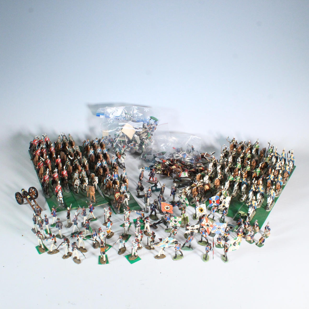 A collection of Berlin pewter figures ca. 200 pcs.