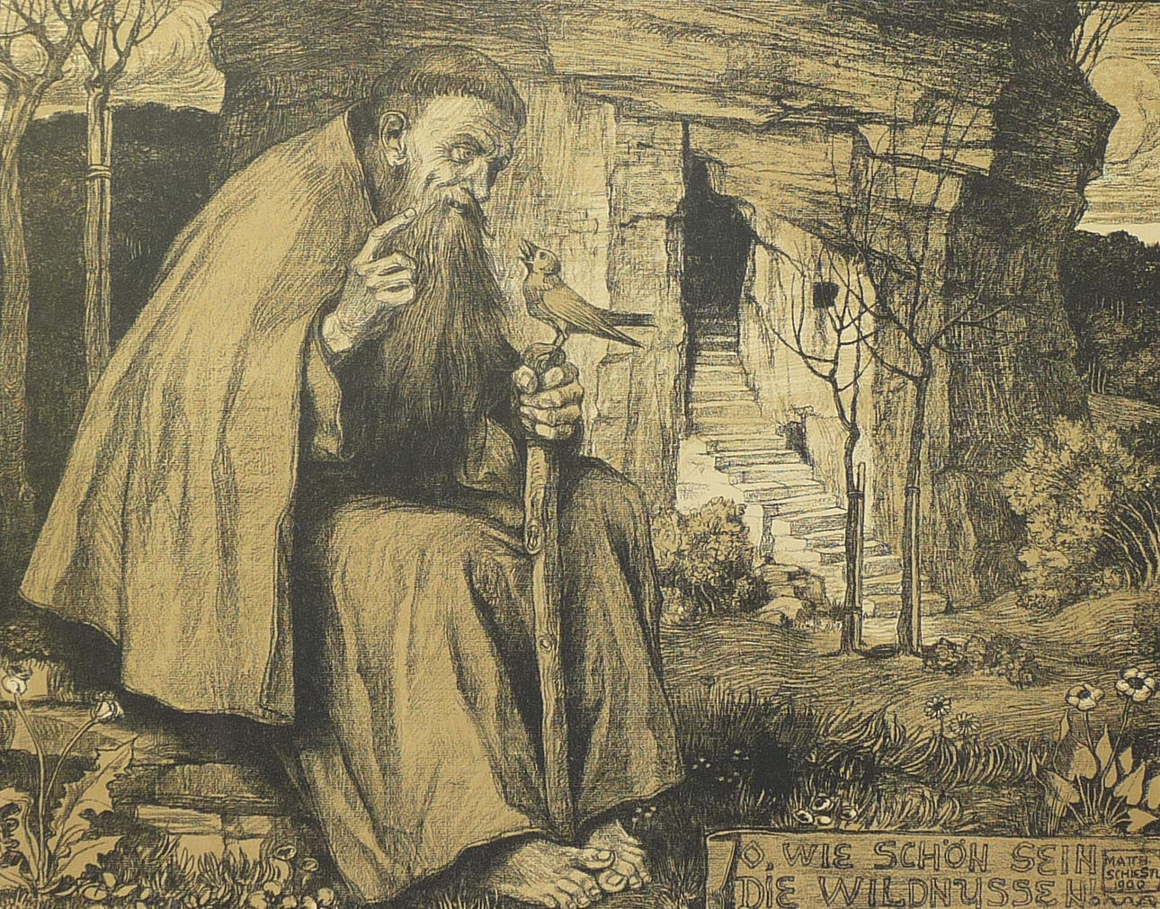 MATTHÄUS SCHIESTL, Eremit.