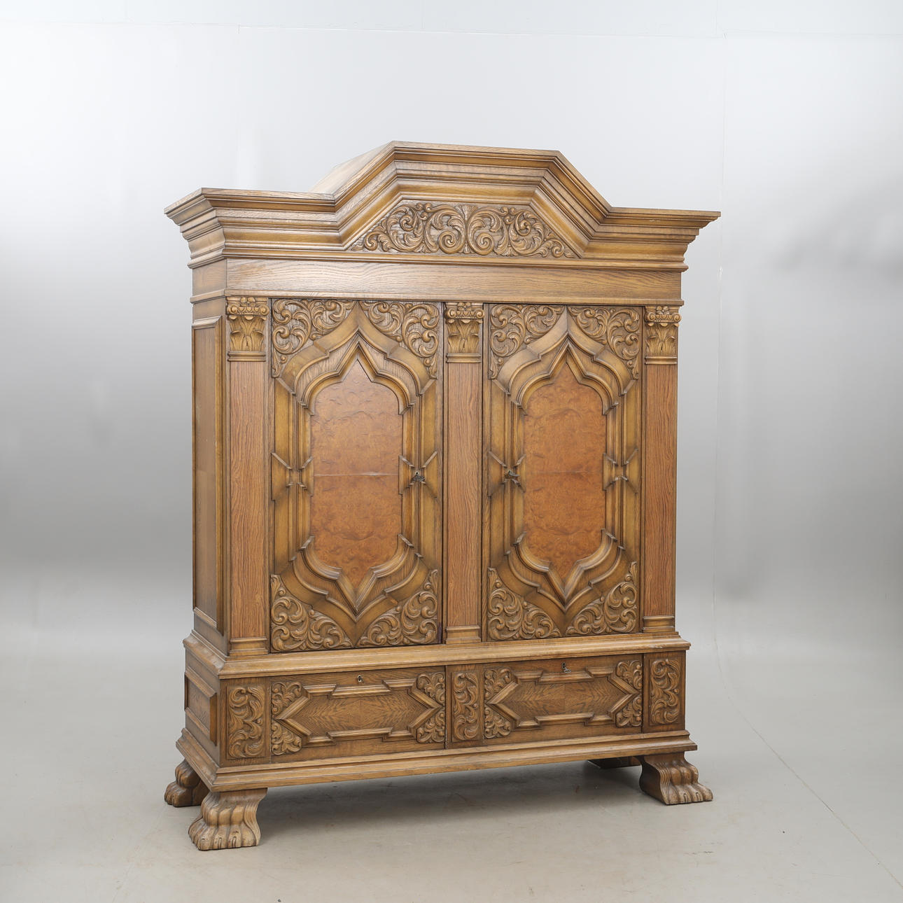 Cabinet, divisible, baroque style.