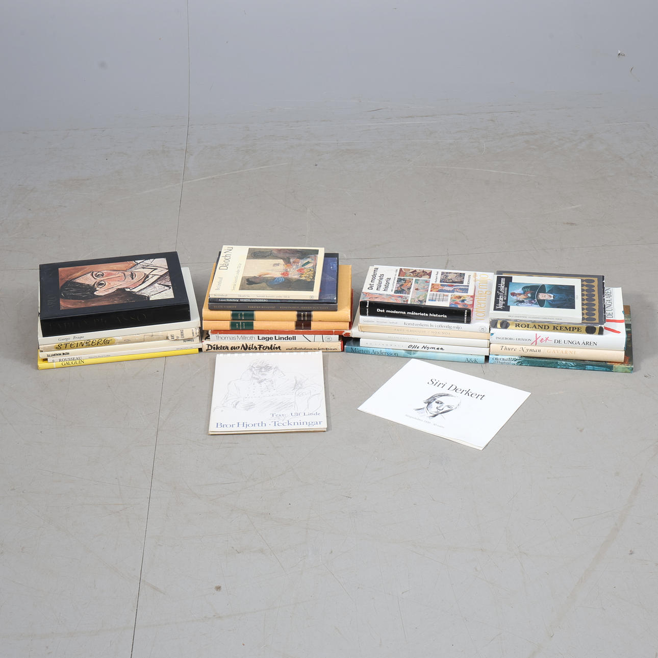 ART BOOKS, 27 pieces.