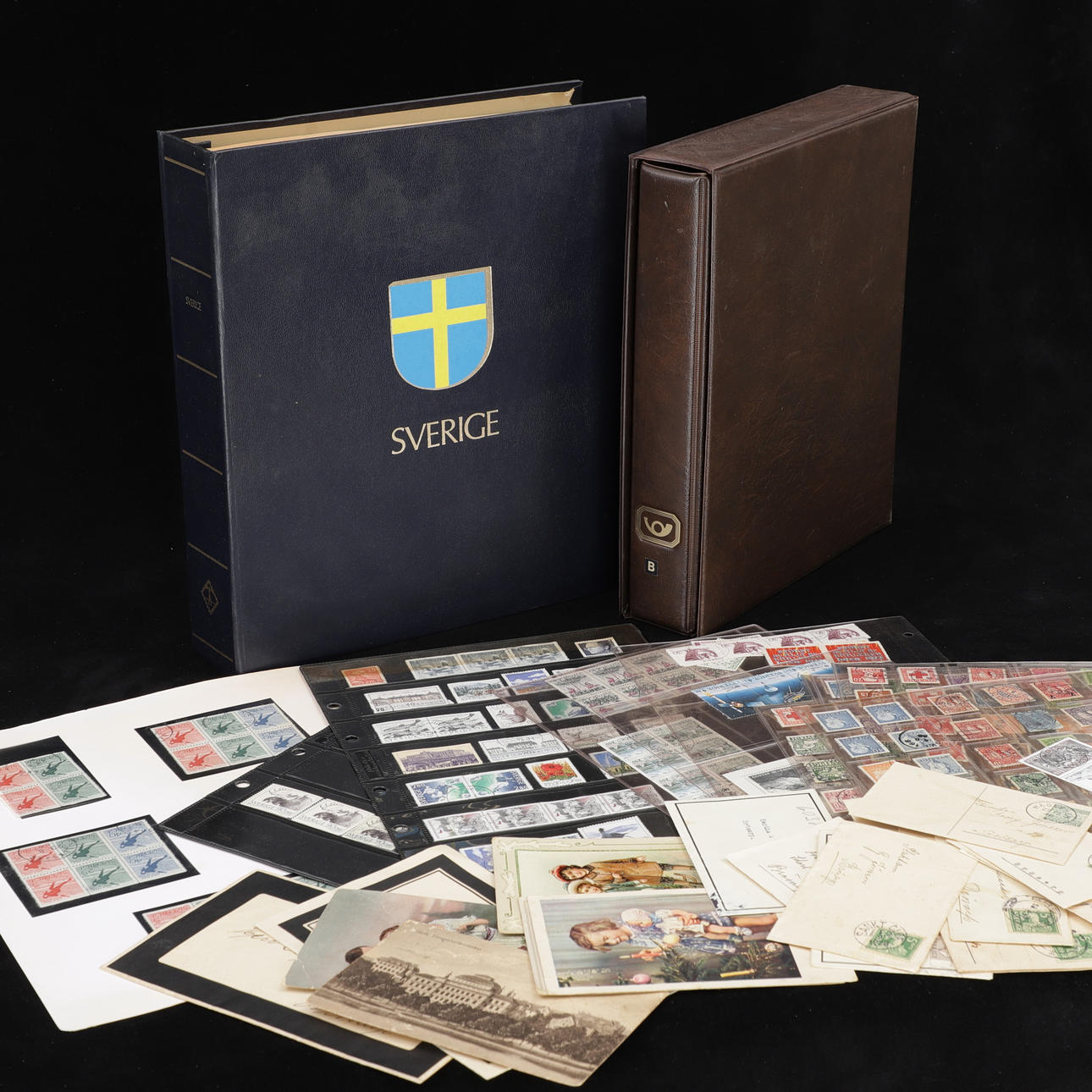 STAMP COLLECTION, Sweden, 20th century.