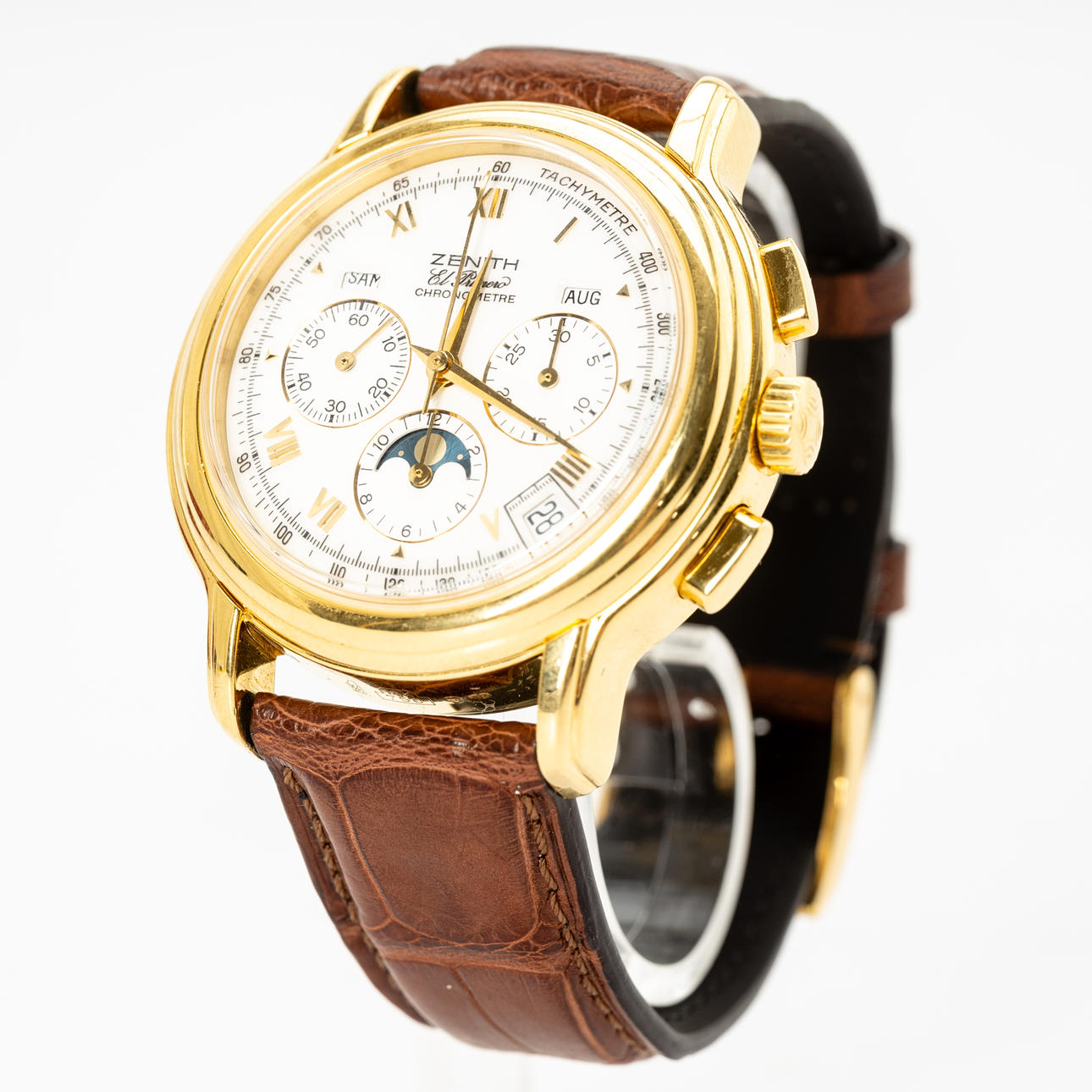 Zenith “El Primero” wristwatch.