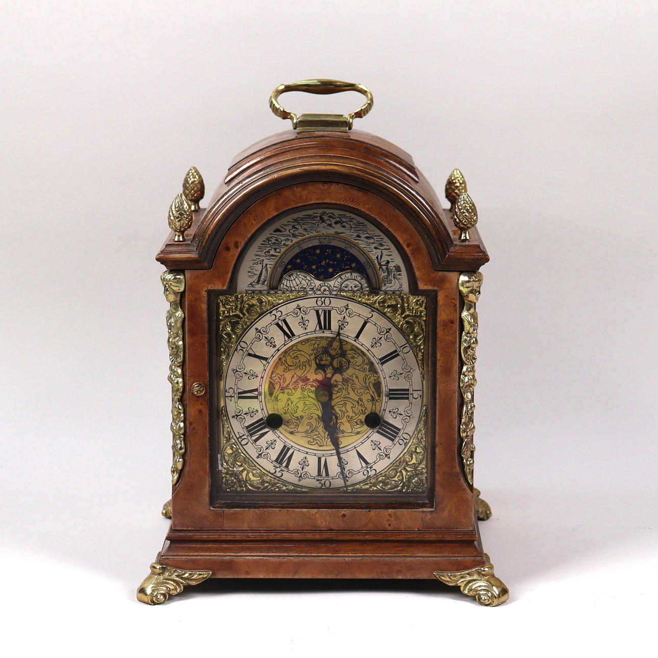 Table clock, probably Carl Sens, Holland, 1930s/40s.
