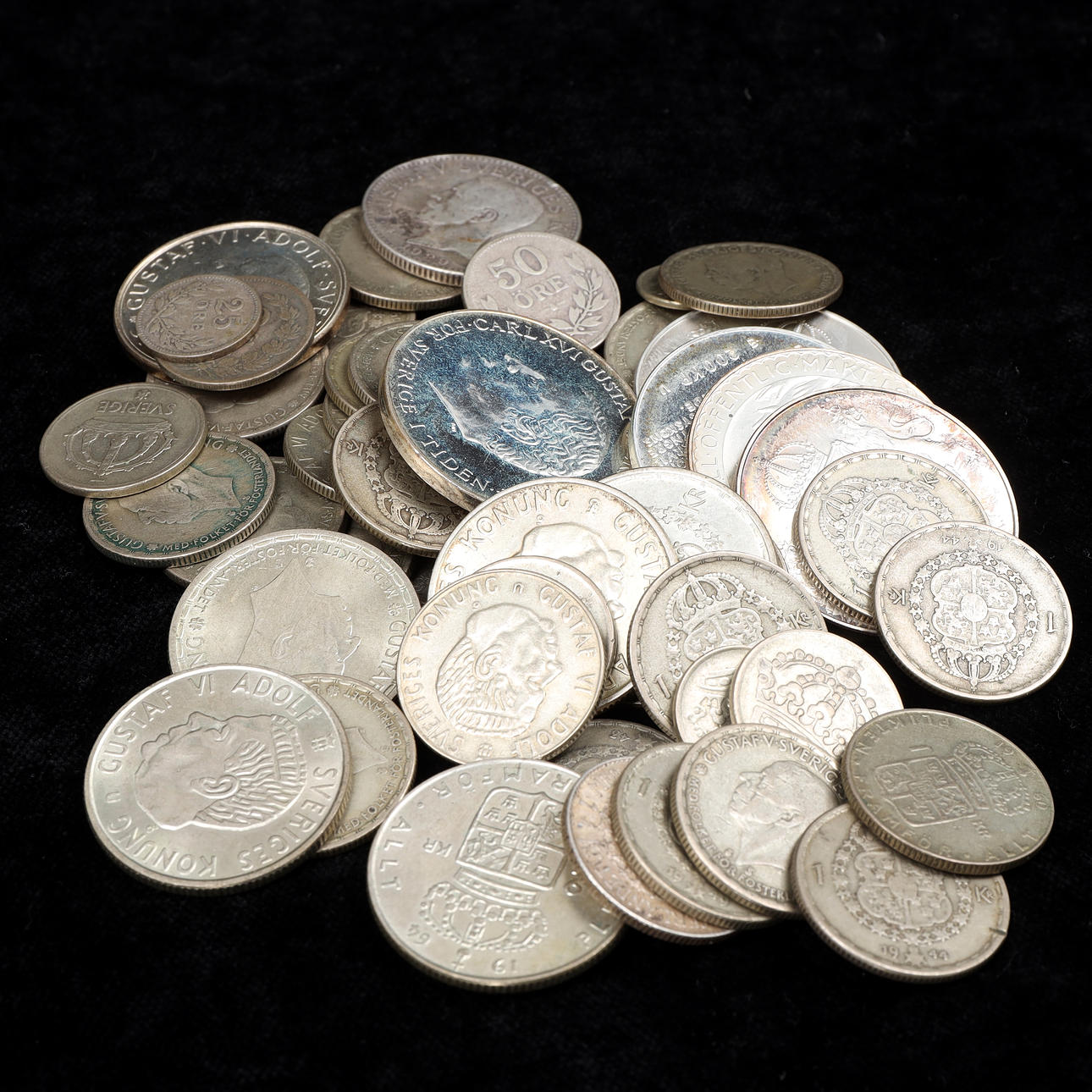 COIN, Silver, Sweden, weight 495 grams.