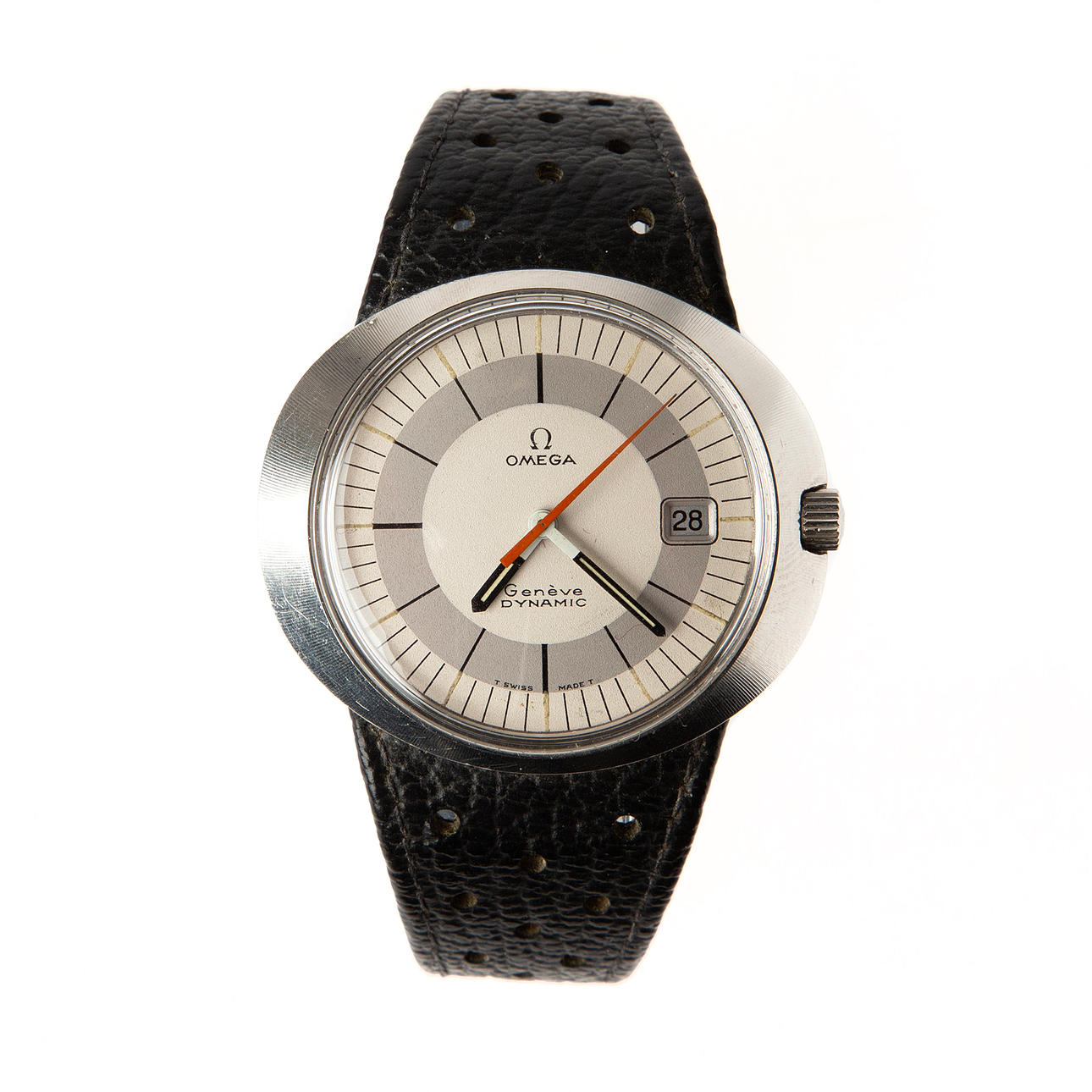 OMEGA, armbåndsur, stål, ca 1970.