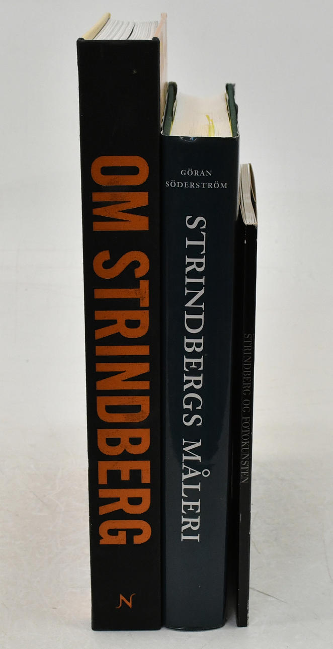 Strindberg som. Kunstner og fotograf. 3 bind.