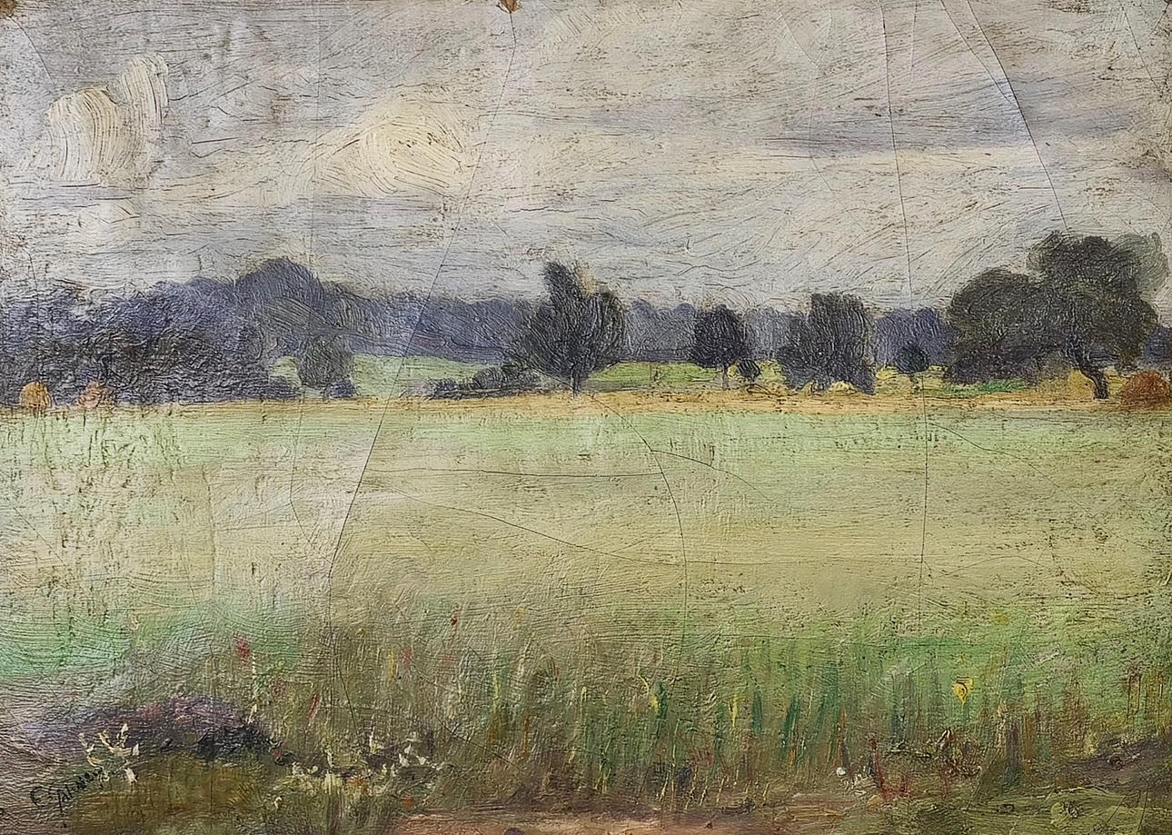 FELT. OLIE OM BORD. ULÆSELIG UNDERSKRIFT.