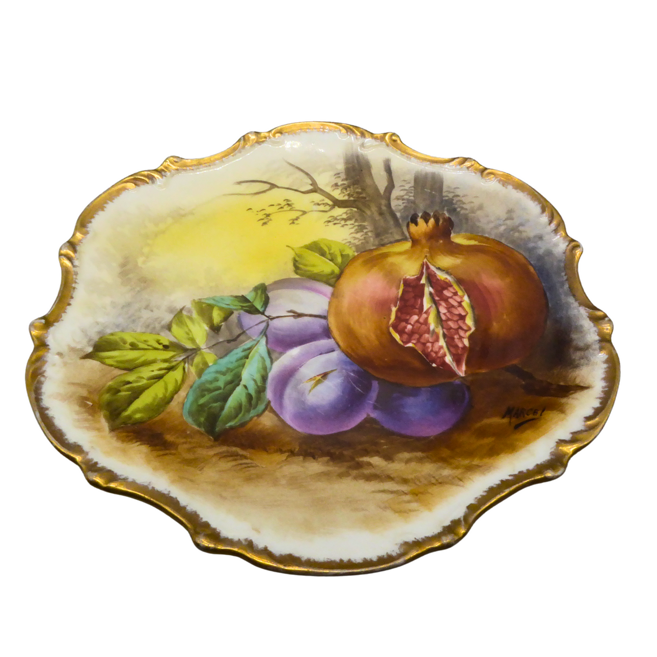 WANDTELLER - OBSTSCHALE AUS FRANKREICH.