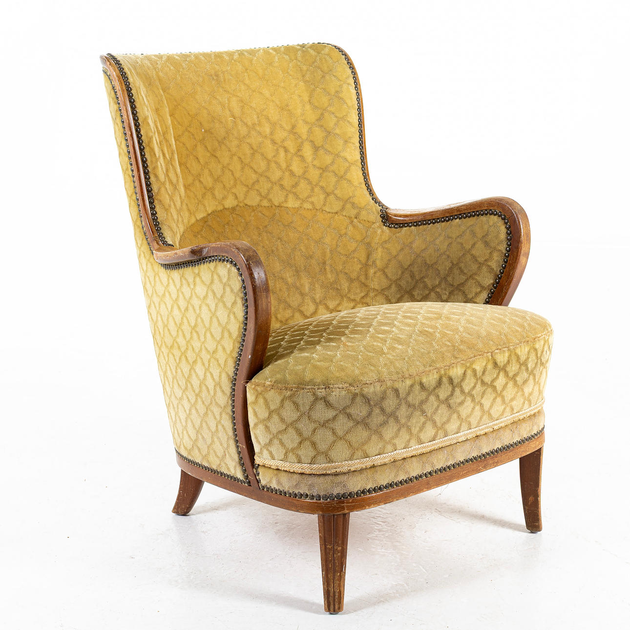 Lænestol i egetræ, 1940'erne/50'erne.