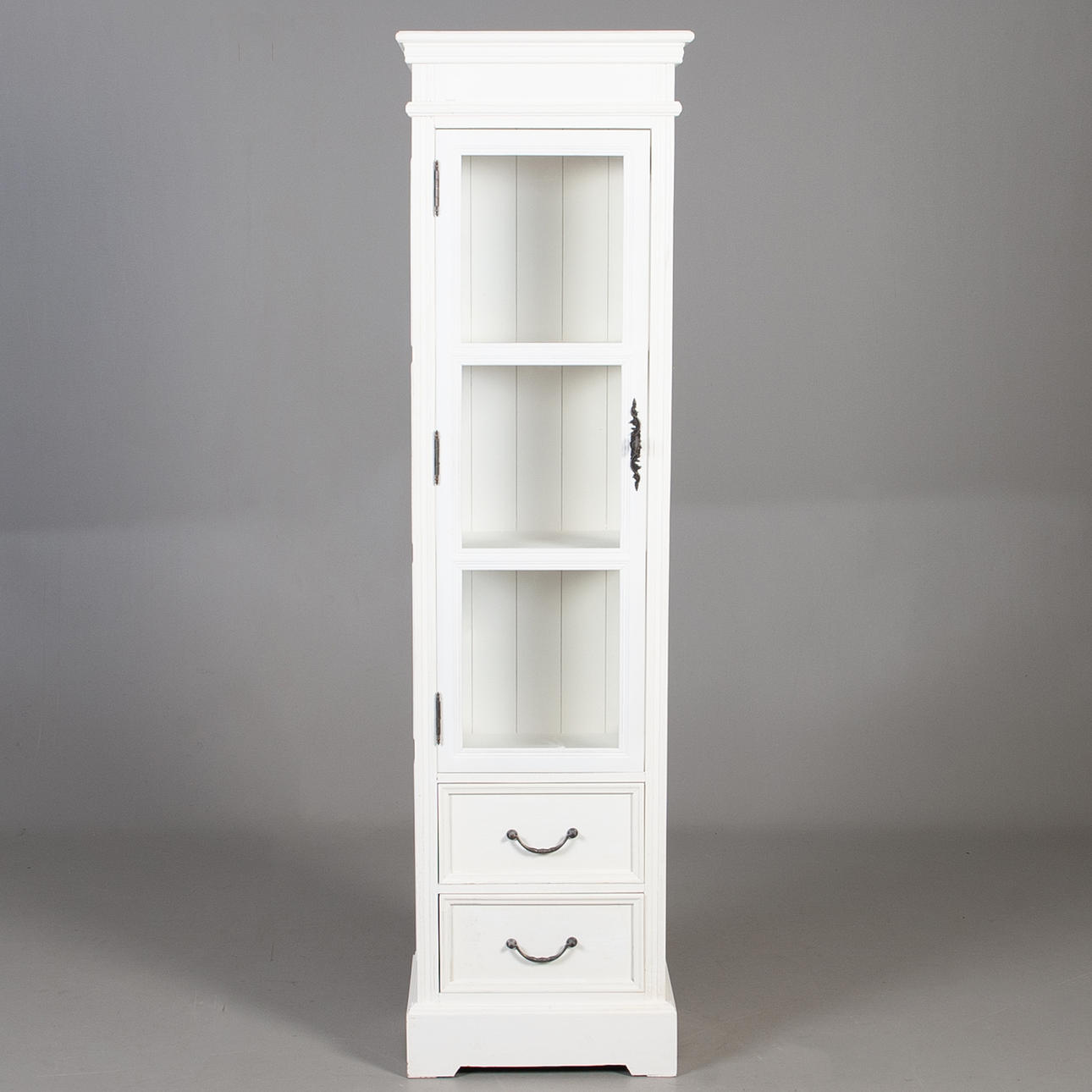A Gustavian-style display cabinet, 21st century.
