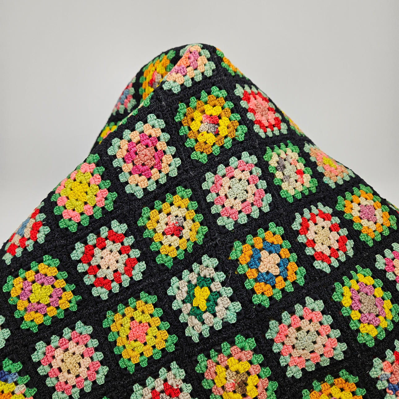 PLÄD, så kallade mormors rutor, 1900-tal.