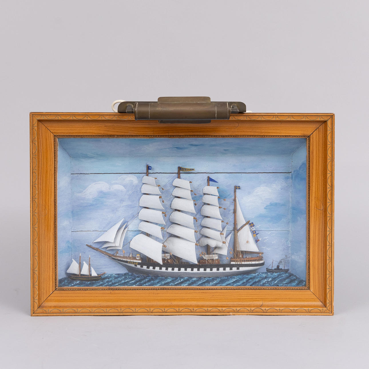 SHIP MODEL, “Signe” 18th/early 20th century.