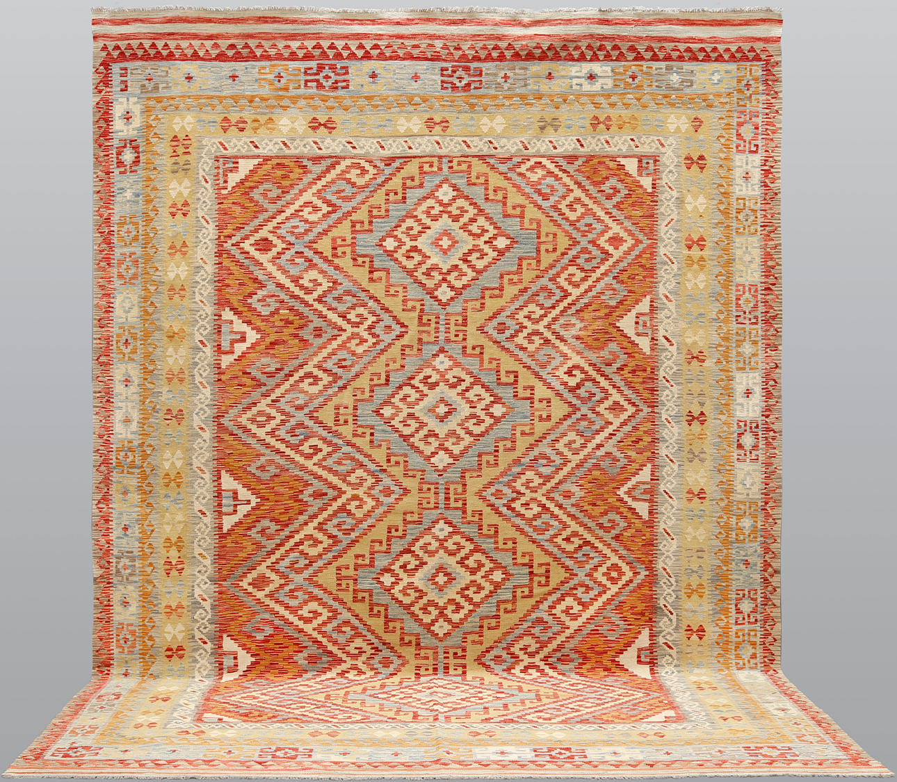 ORIENT CARPET. Kelim Classic Design, 430x302 cm.