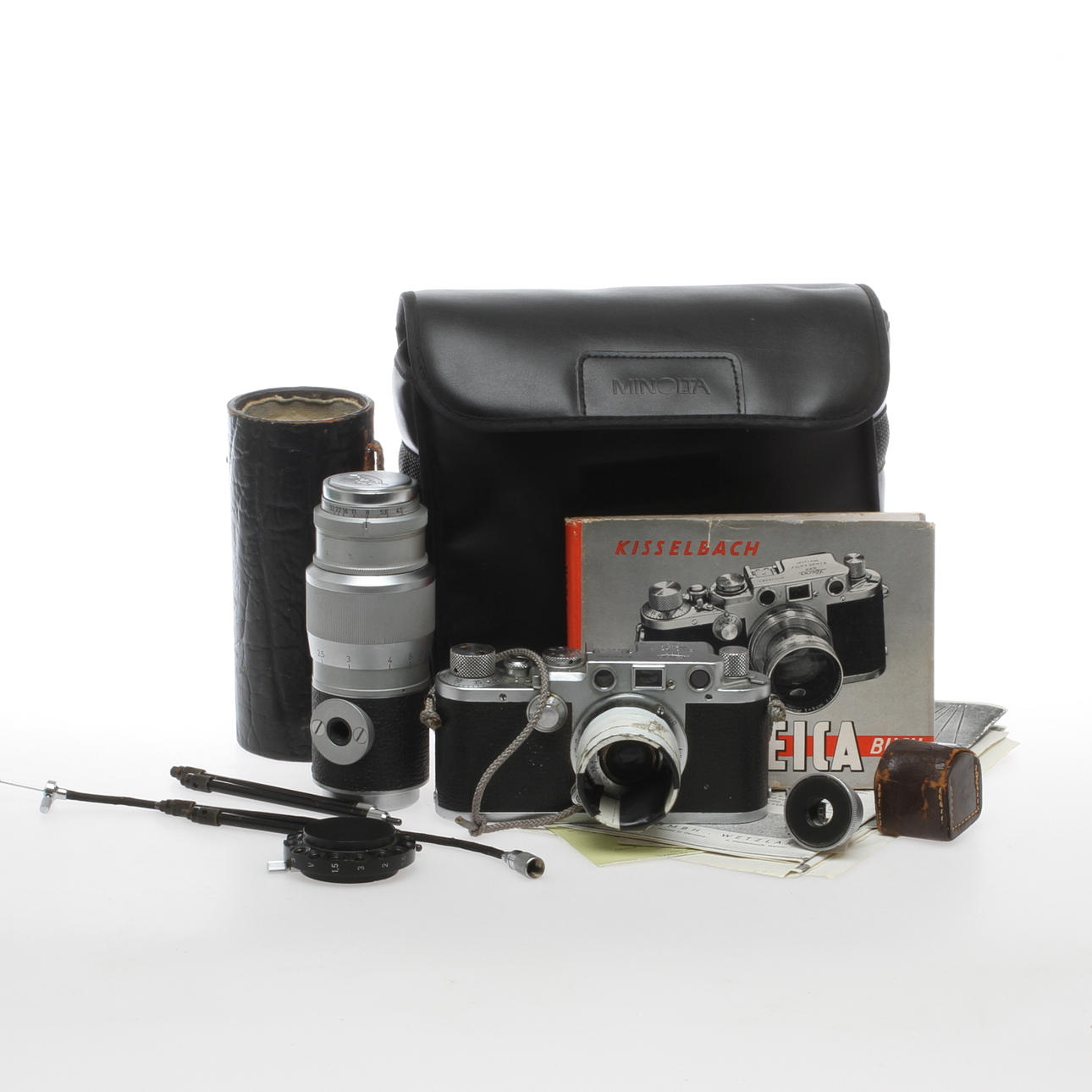 KAMERA, Leica IIIf, Nr. 597390 (för reservdelar).