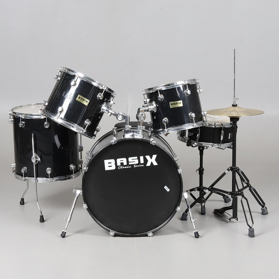 DRUM SET, 6 PIECES BASIX.
