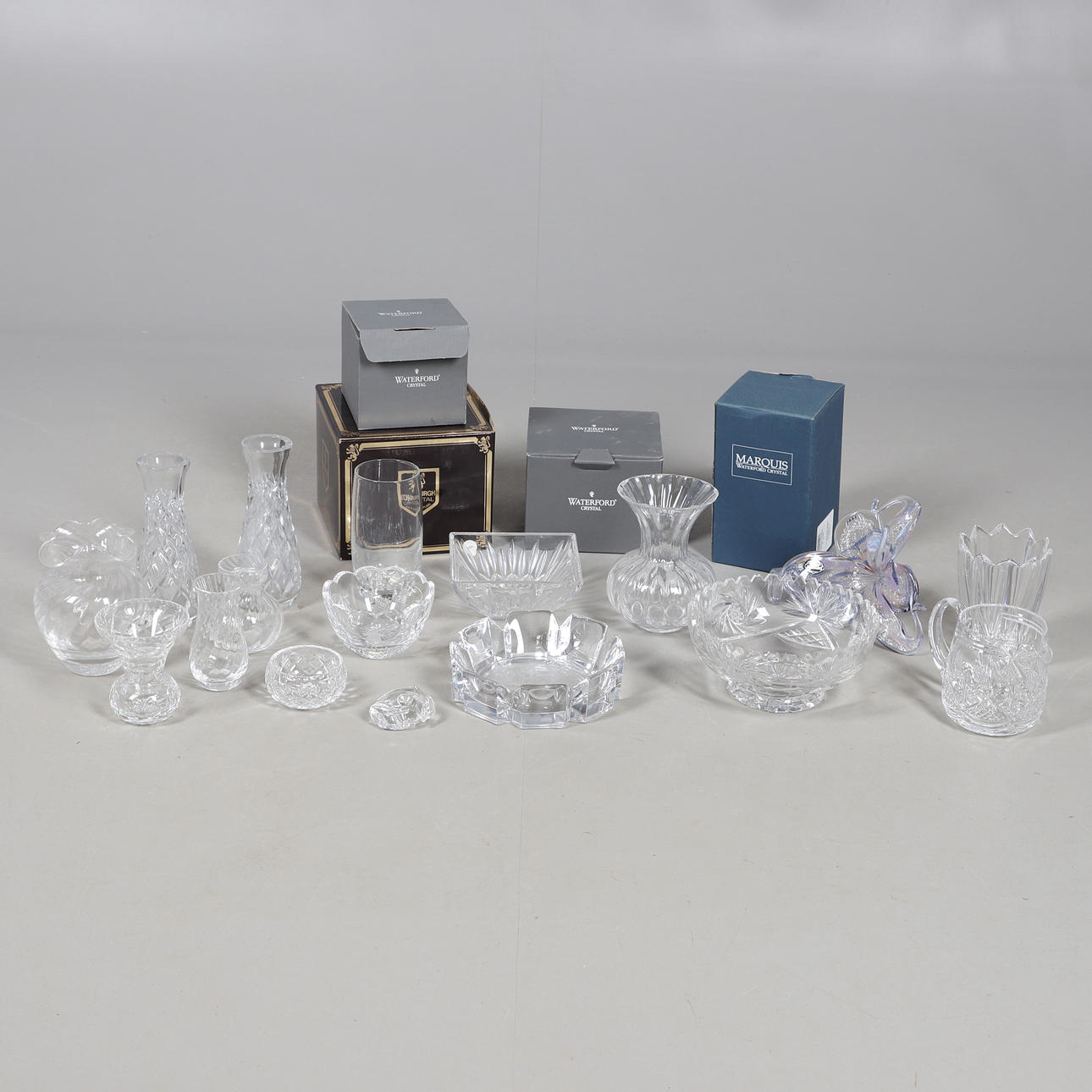 MODERNE GLASWAREN - WATERFORD CRYSTAL, ORREFORS USW.