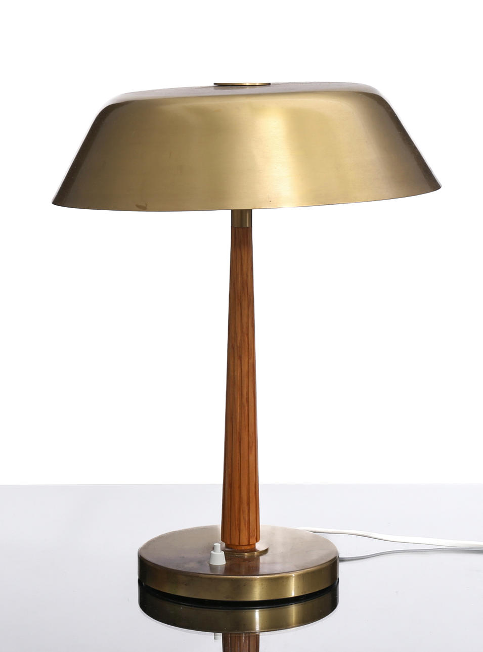 HARALD NOTINI. A table lamp, Arvid Böhlmarks Lampfabrik, 1940s, Swedish Modern, model 15474.