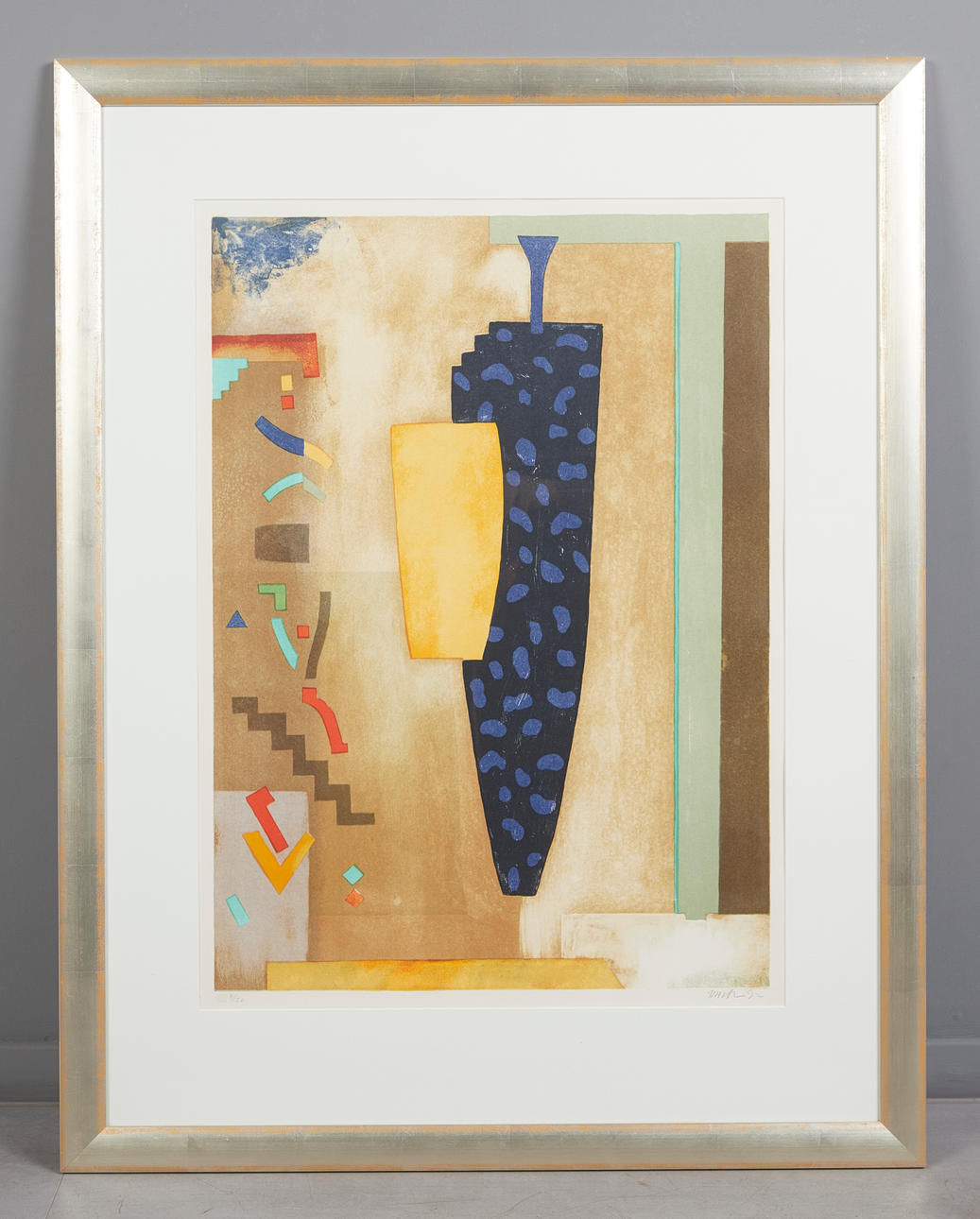 BENT HOLSTEIN (1942). abstract composition.