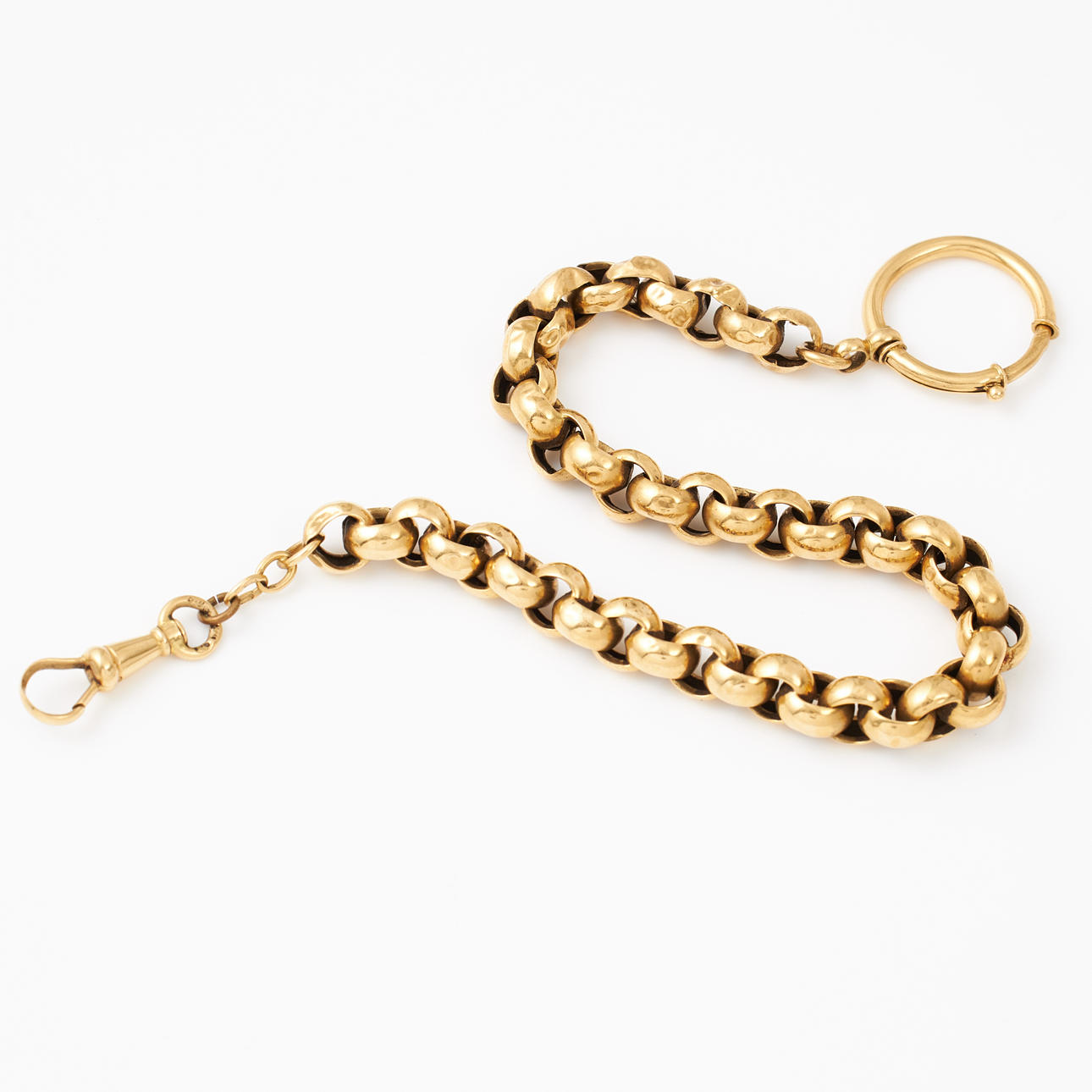 LOMMEURSKÆDE, 18 kt. guld, ærteled.