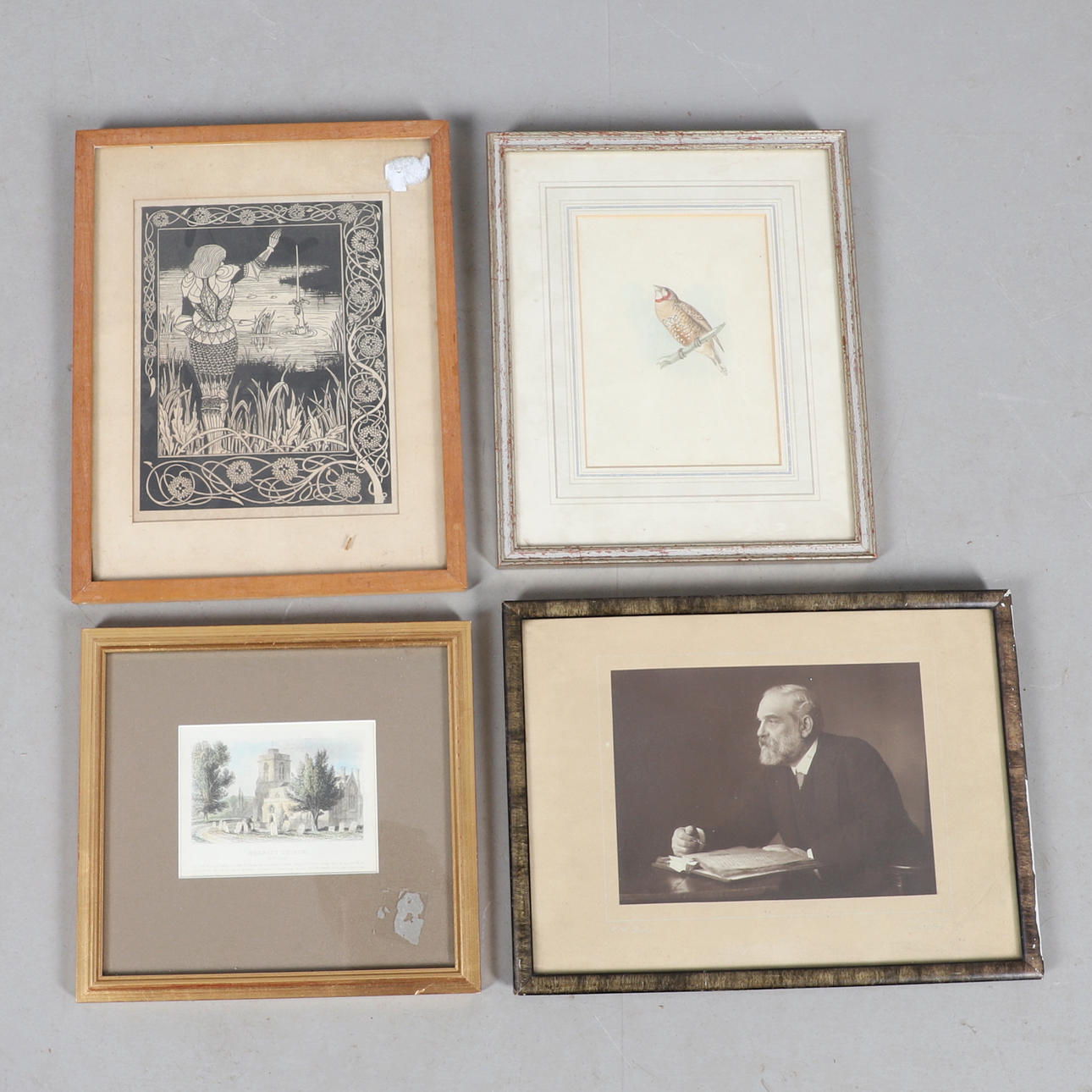 WILLIAM SWAINSON (1789-1855). A RED COLLARED BENGALY.