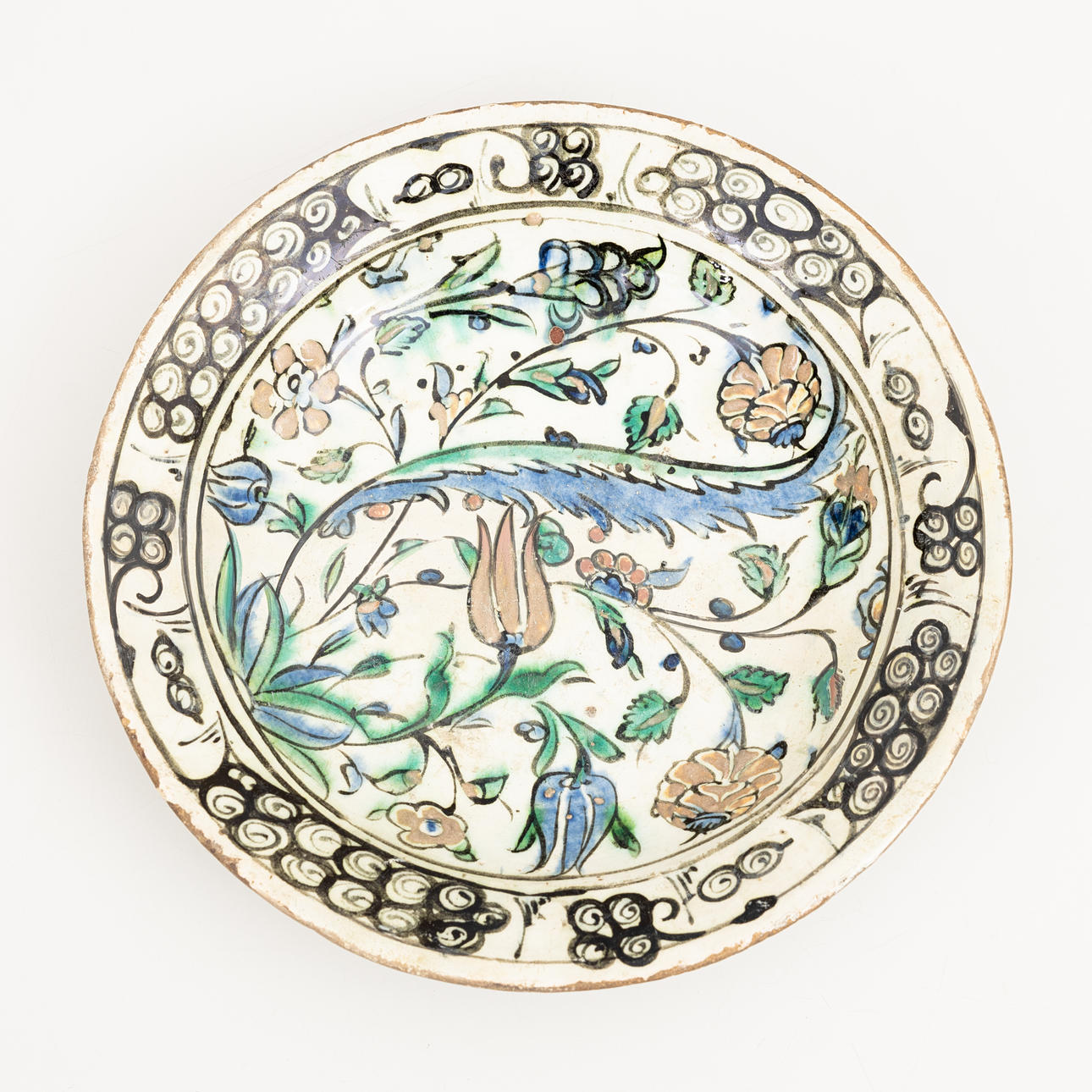 FAT, otomano, Iznik. 1600/1700.
