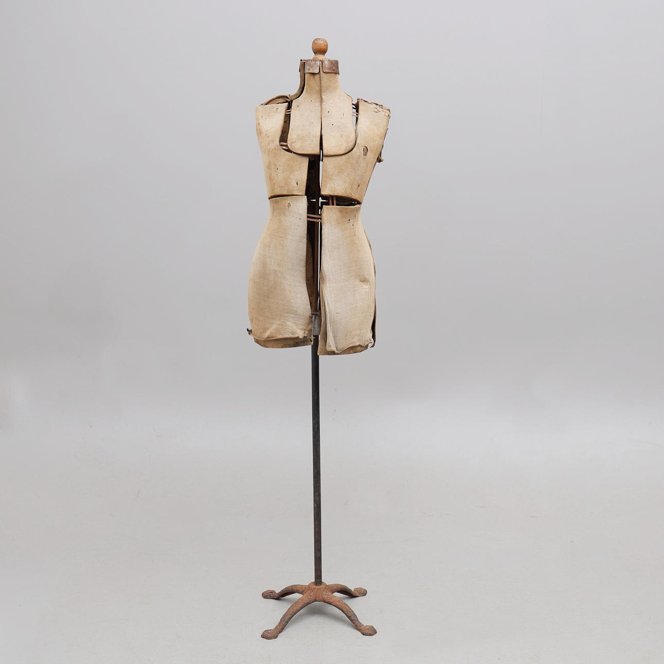 MANNEQUIN, PROVDOCKA, STÄLLBAR, 1800-TALETS ANDRA HÄLFT.