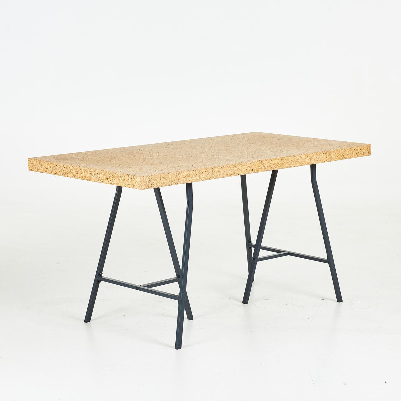 ILSE CRAWFORD. Desk, “Sinnerlig”, Ikea, lacquered metal leg stand