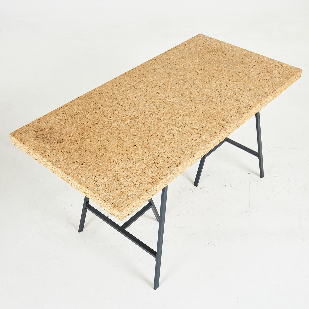ILSE CRAWFORD. Desk, “Sinnerlig”, Ikea, lacquered metal leg stand
