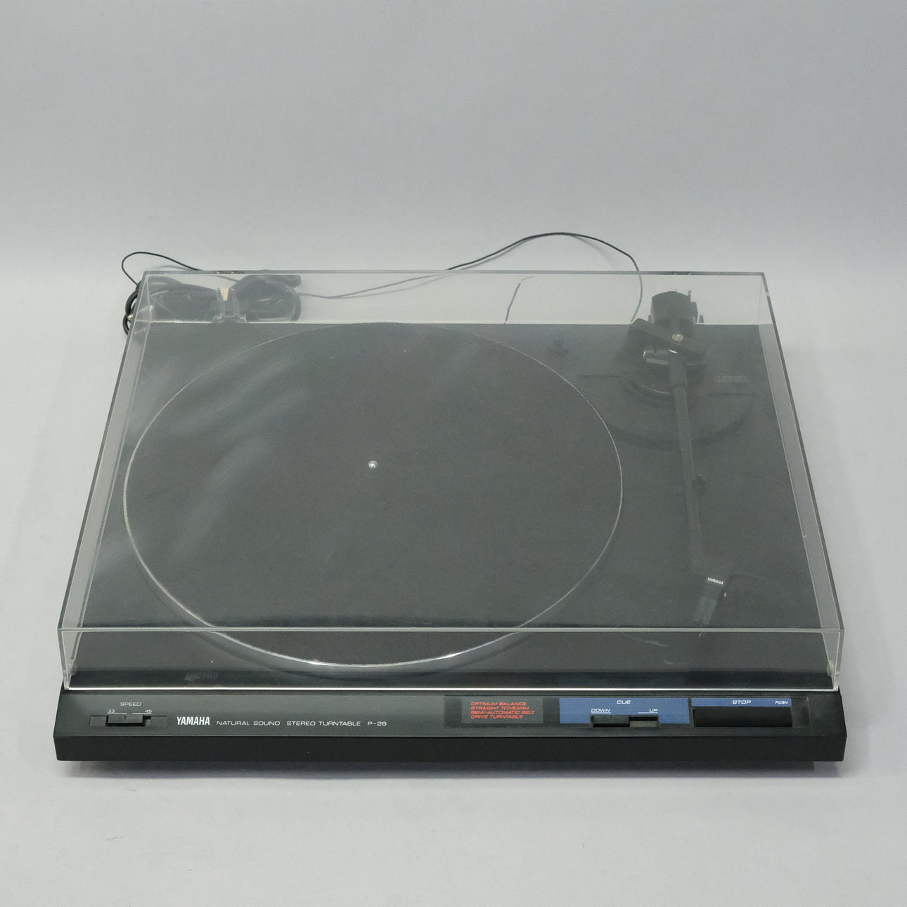 YAMAHA, PLATTENSPIELER.