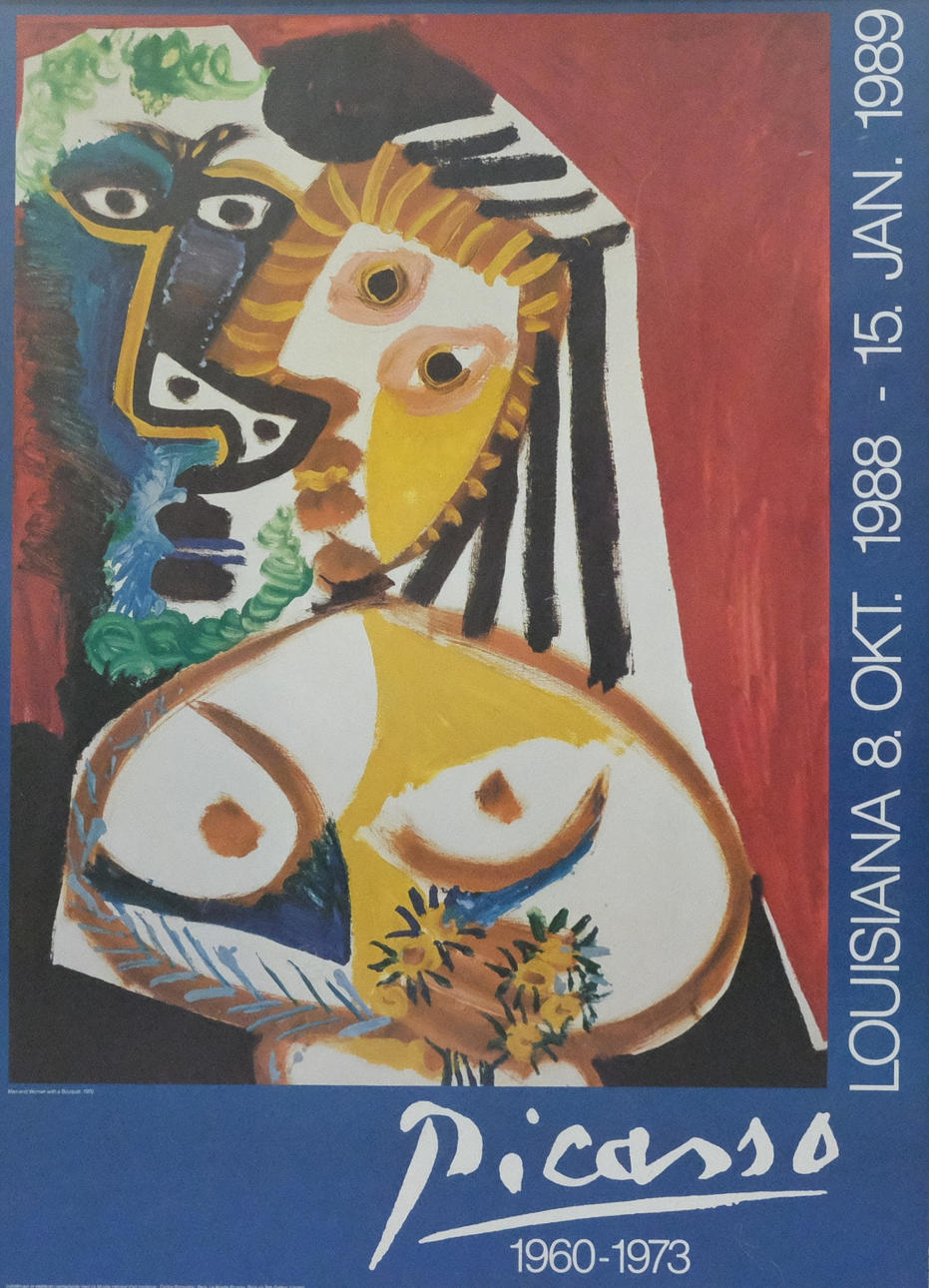 UTSTÄLLNINGSPLANSCH, PICASSO.