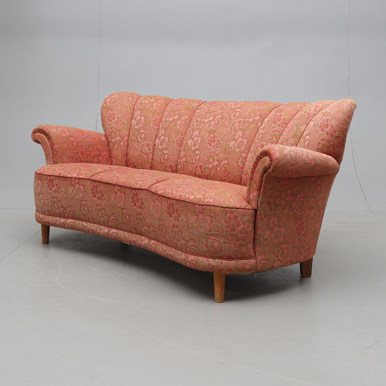 Sofa, swivel model, Swedish modern, 1940/50's.