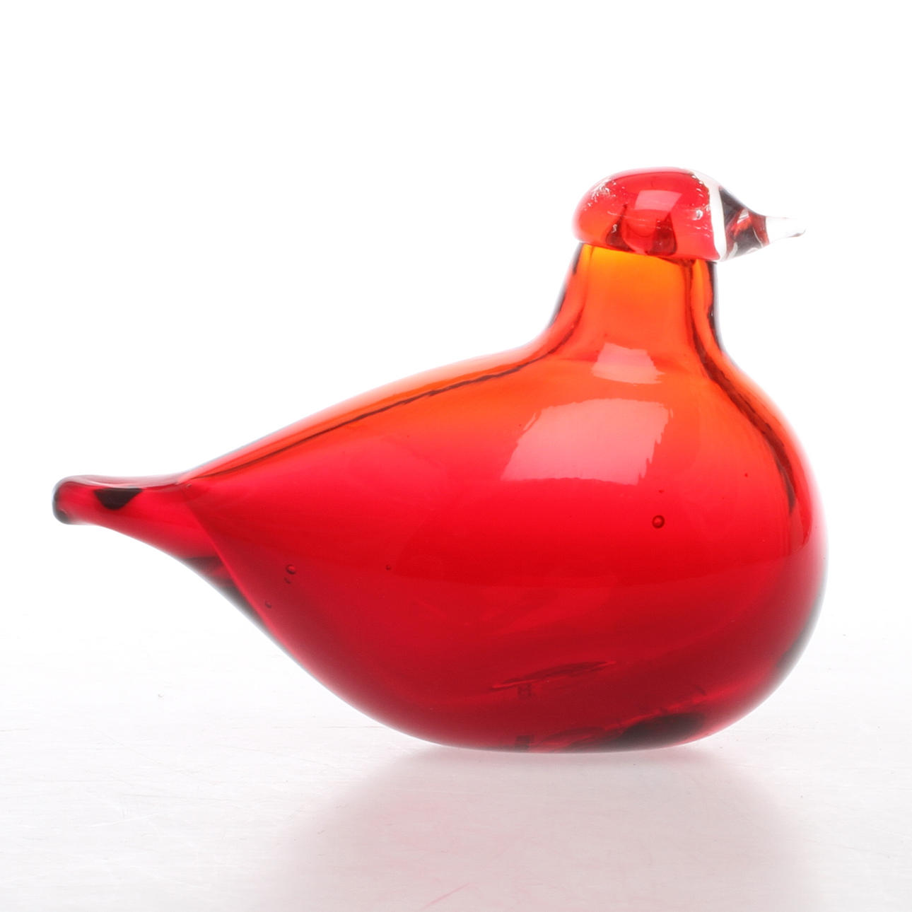 FIGURIN, glas, fågel, Oiva Toikka, Nuutajärvi, Iittala.