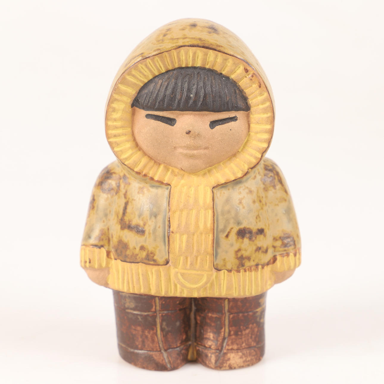 LISA LARSON. Figure, “Nord”, from the series Children of the World, stoneware, Gustavsberg.
