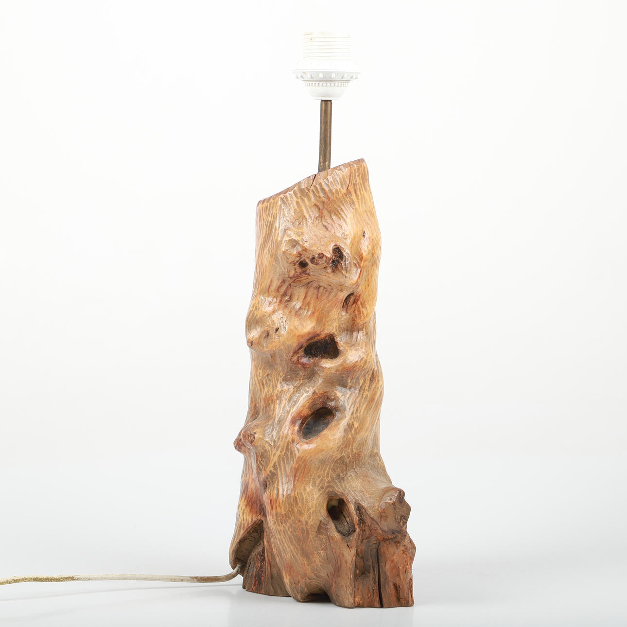 TABLE LAMP, WOOD.