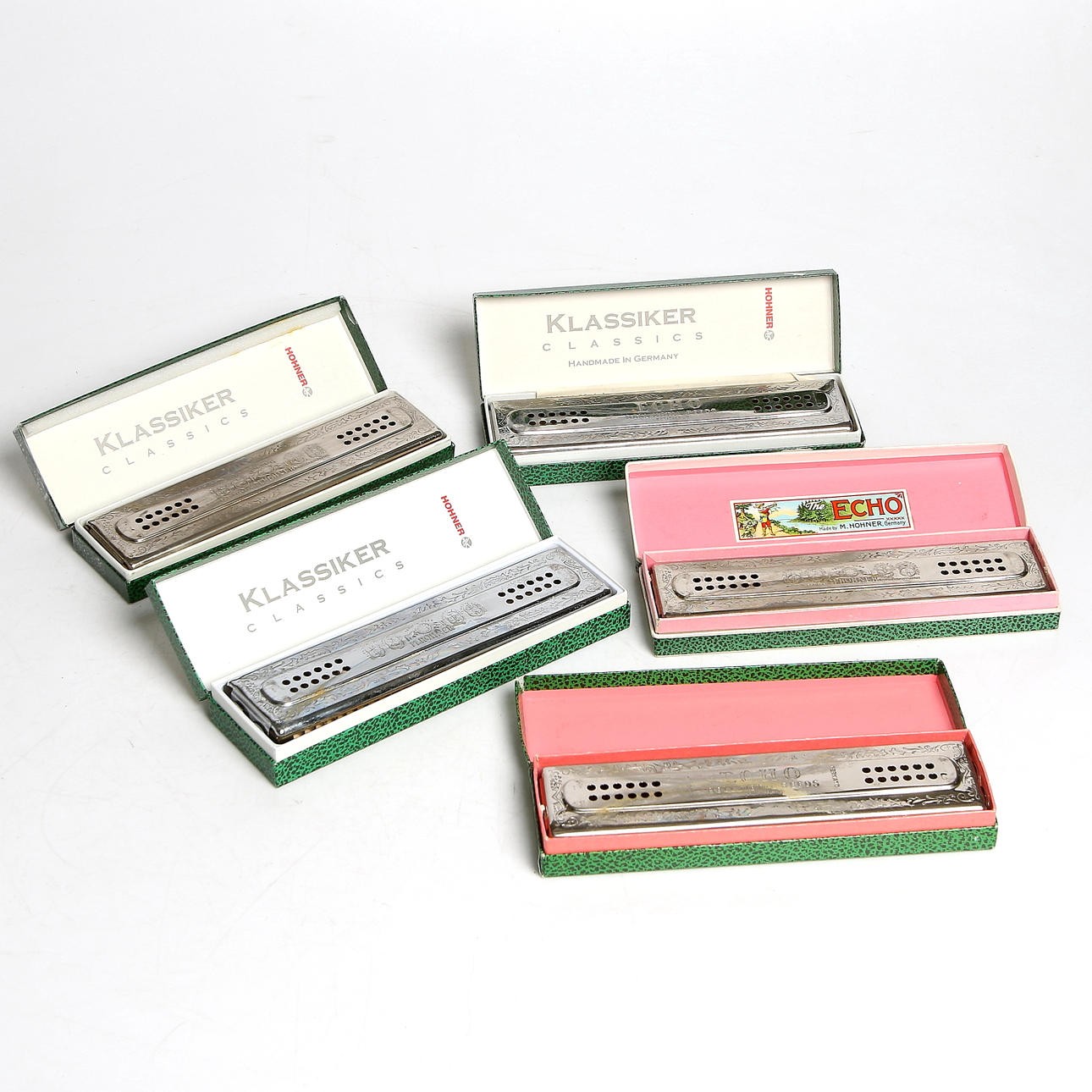 MUNSPEL, 5 st, M.Hohner, Tyskland.