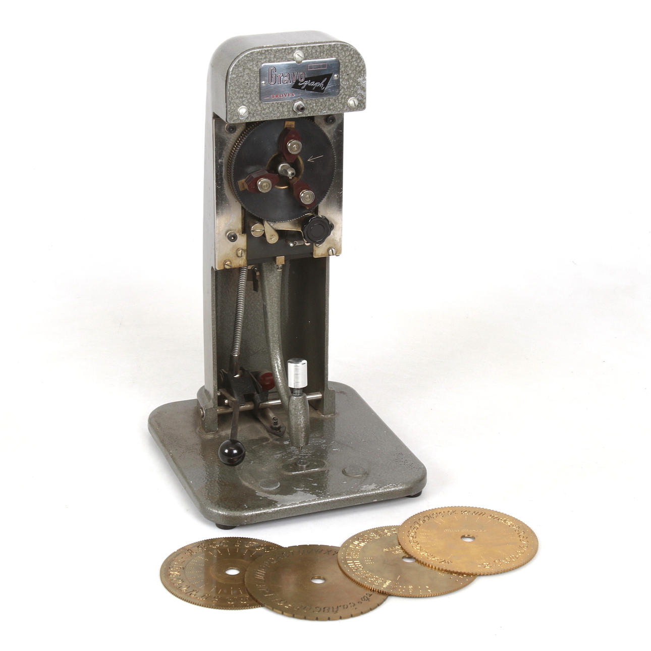 Engraving machine, model B-15, Gravograph, Troyes, 20th century.