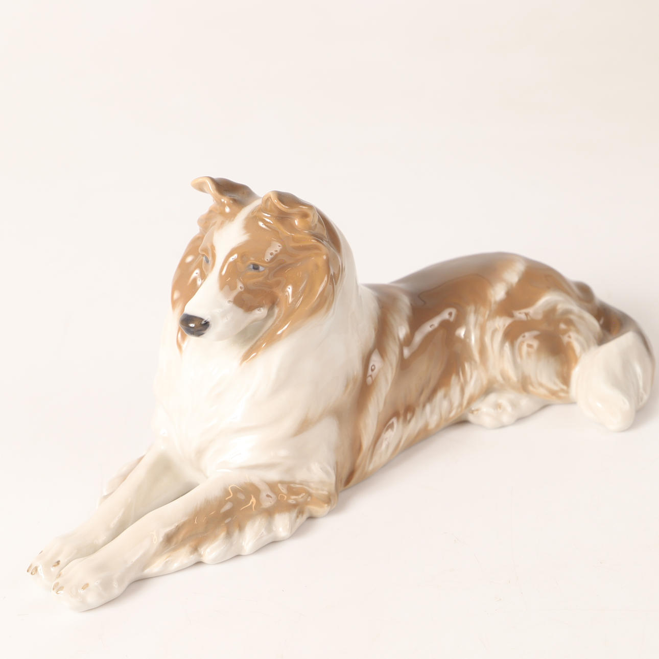 FIGUR, hund, porcelæn, Royal Copenhagen, Danmark.