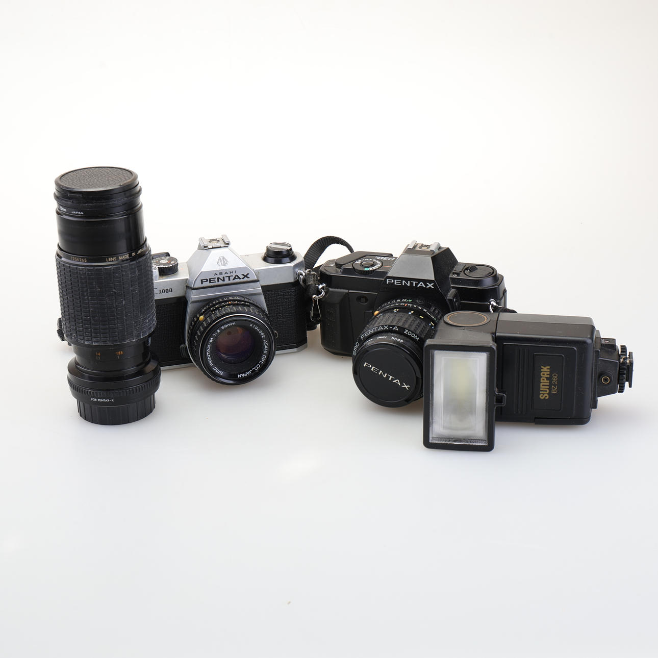 CAMERAS, and accessories, Pentax.