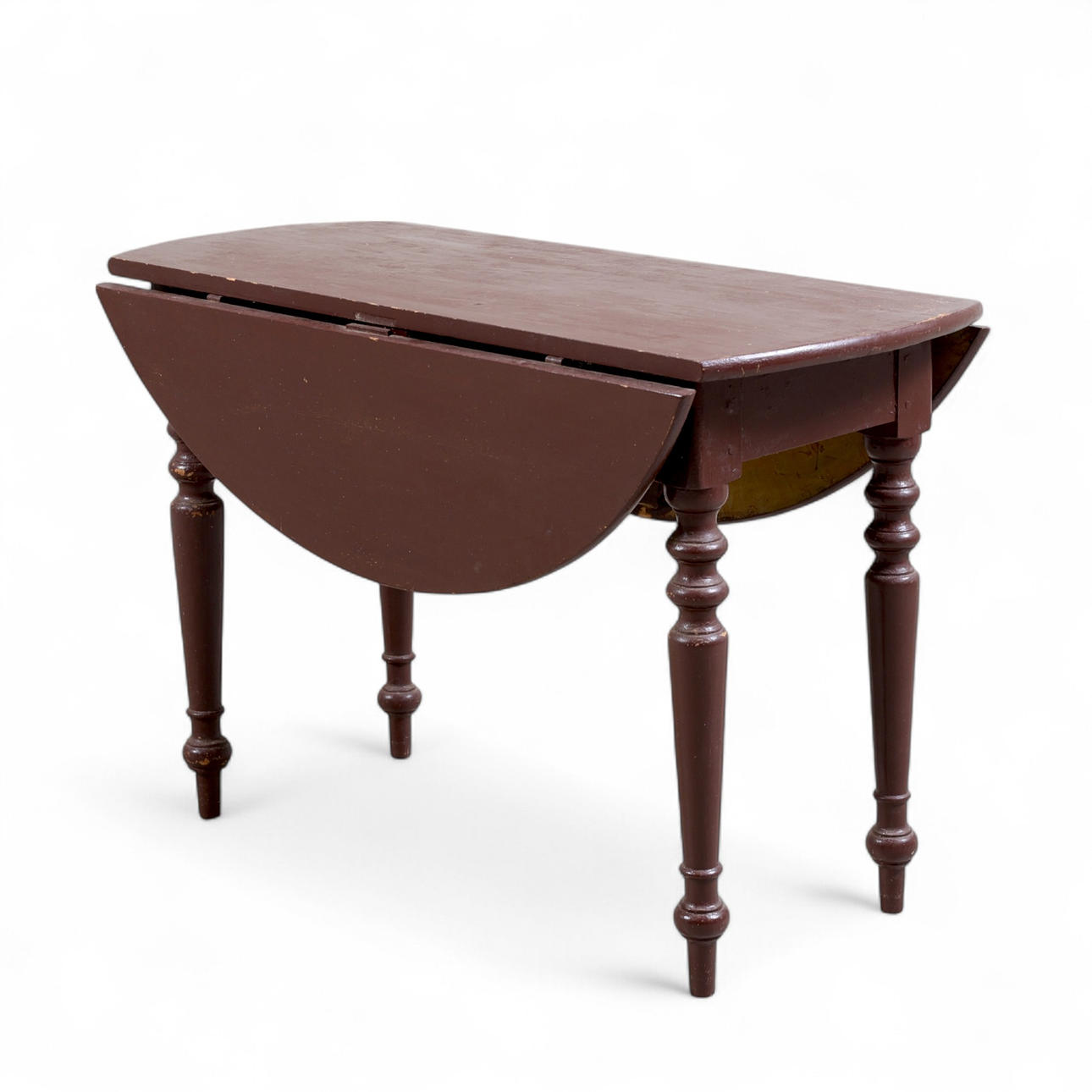 A wooden folding table, 20th century.