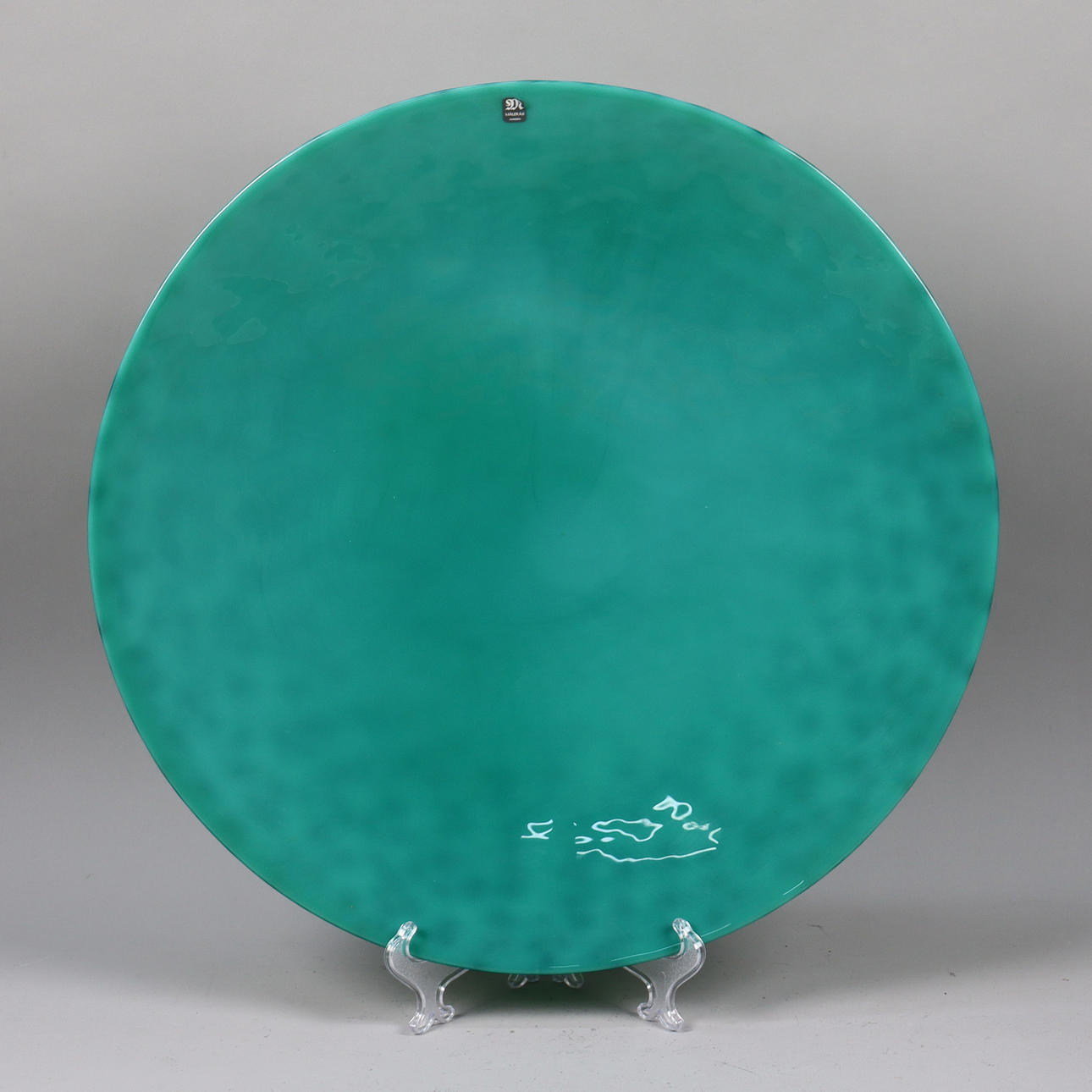 EVA ENGLUND. Measuring lock, “Malachite”, glass dish.